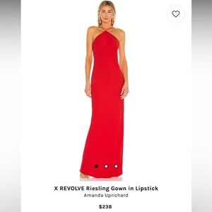 Red Revolve Gown